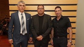 אודי שגיא יורם רבין גוין סאס, צילום: רונן גולדמן